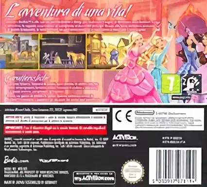 Image n° 2 - boxback : Barbie and the Three Musketeers